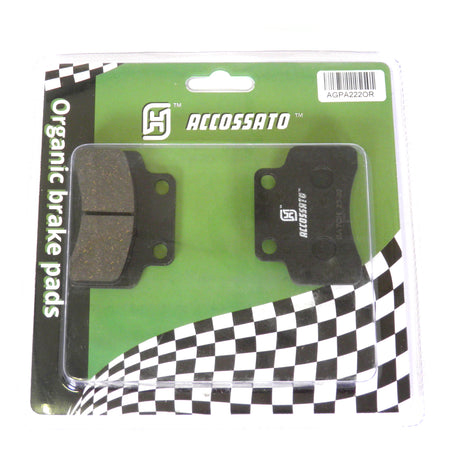Pastiglie freno per Benelli marca Accossato codice AGPA222