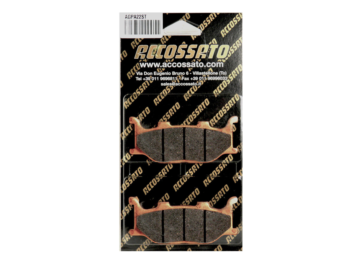 Pastiglie freno per Yamaha marca Accossato codice AGPA22