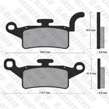 Pastiglie freno per Yamaha marca Accossato codice AGPA235