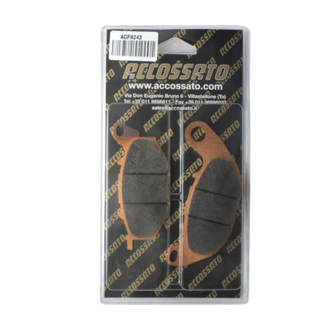 Pastiglie freno per Yamaha marca Accossato codice AGPA243