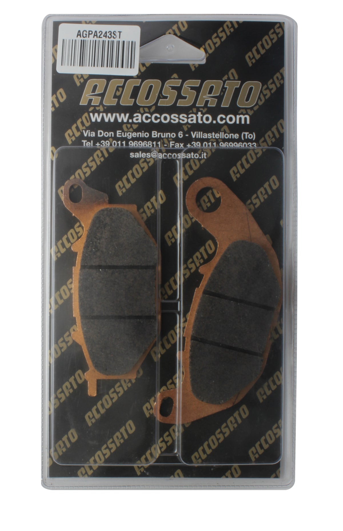 Pastiglie freno per Yamaha marca Accossato codice AGPA243