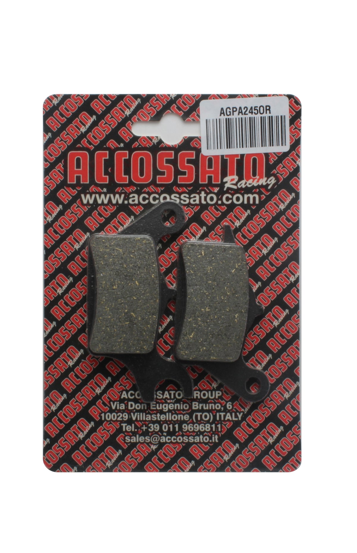 Pastiglie freno per Yamaha marca Accossato codice AGPA245
