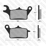 Pastiglie freno per Yamaha marca Accossato codice AGPA246