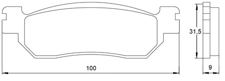 Pastiglie freno per Yamaha marca Accossato codice AGPA24