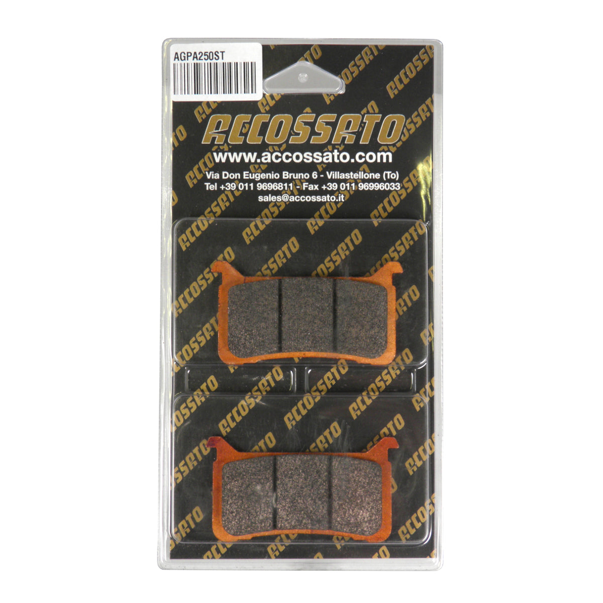 Pastiglie freno per Honda marca Accossato codice AGPA250