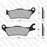 Pastiglie freno per Suzuki marca Accossato codice AGPA251