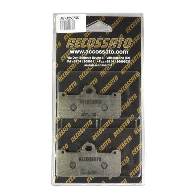 Pastiglie freno per Brembo Racing Calipers marca Accossato codice AGPA256