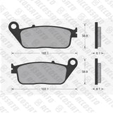 Pastiglie freno per Yamaha marca Accossato codice AGPA263