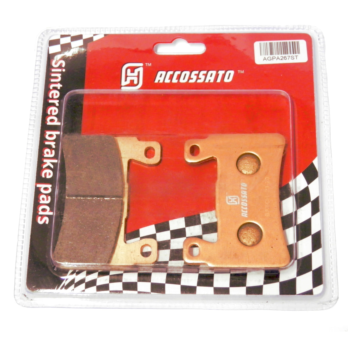 Pastiglie freno per Kawasaki marca Accossato codice AGPA267