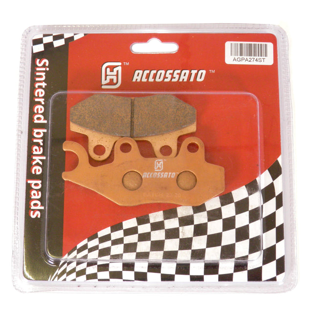 Pastiglie freno per Kawasaki marca Accossato codice AGPA274