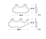 Pastiglie freno per Kawasaki marca Accossato codice AGPA274