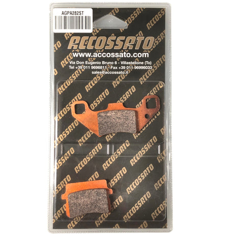 Pastiglie freno per PGO, Quadzilla marca Accossato codice AGPA282