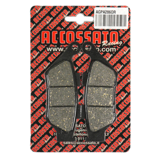 Pastiglie freno per Benelli marca Accossato codice AGPA286