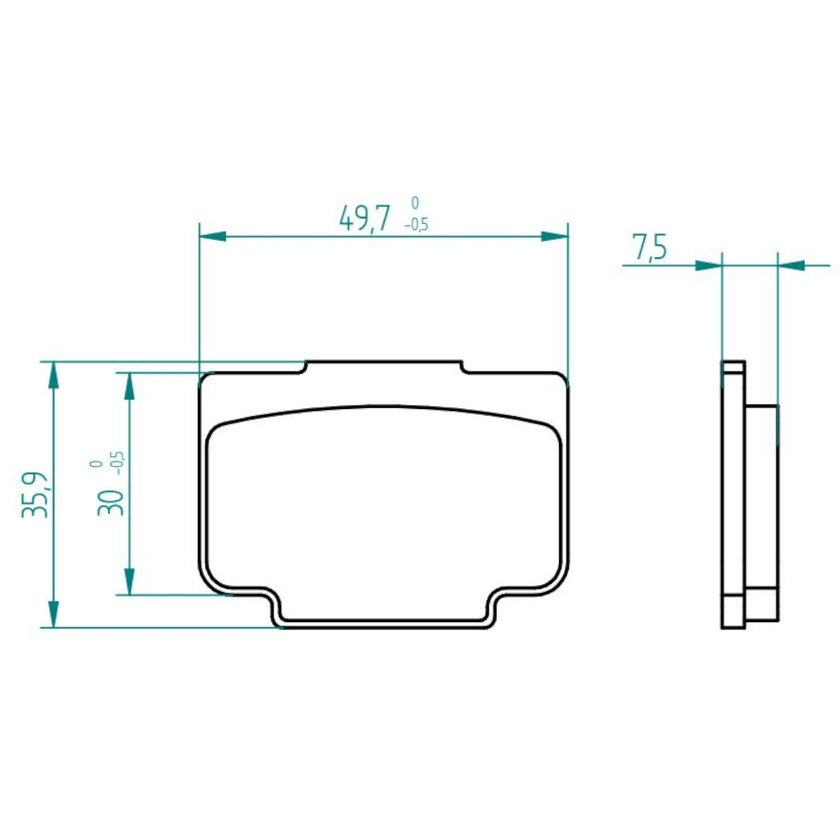 Pastiglie freno per Pinze Freno Accossato, Pinze Freno Brembo, marca Accossato codice AGPA293