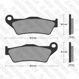 Pastiglie freno per Aprilia, Benelli, Ducati, Honda, KTM, Yamaha marca Accossato codice AGPA29