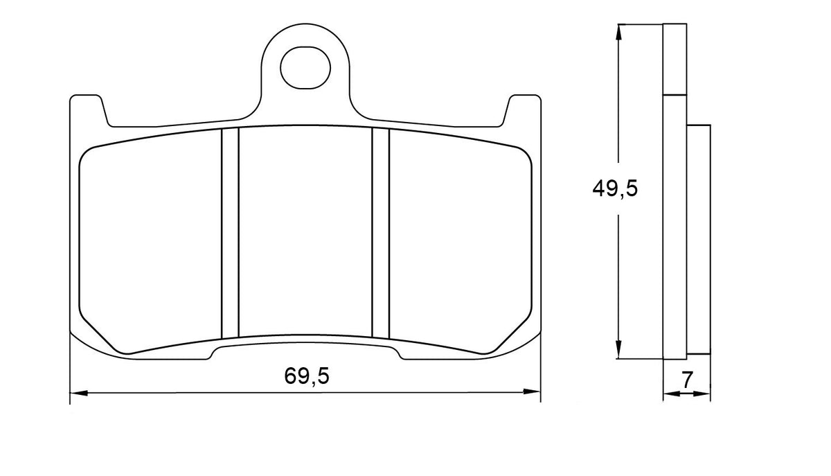 Pastiglie freno per Kawasaki, Suzuki marca Accossato codice AGPA38