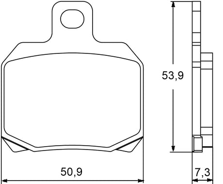 Pastiglie freno per Aprilia, Ducati, Honda, Kawasaki, KTM, Piaggio, Yamaha marca Accossato codice AGPA42