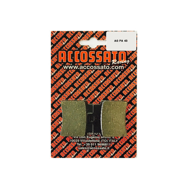 Pastiglie freno per Arctic Cat, Gilera, Kymco, SYM marca Accossato codice AGPA43