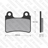 Pastiglie freno per Honda marca Accossato codice AGPA45