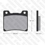 Pastiglie freno per Yamaha marca Accossato codice AGPA54