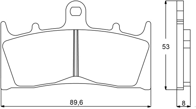 Pastiglie freno per Kawasaki, Suzuki marca Accossato codice AGPA73