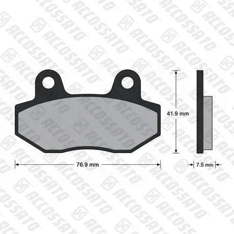 Pastiglie freno per Honda marca Accossato codice AGPA79