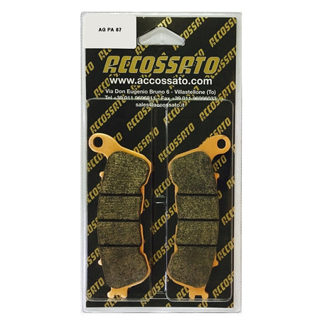 Pastiglie freno per Honda, Suzuki marca Accossato codice AGPA87