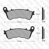 Pastiglie freno per Honda, Suzuki marca Accossato codice AGPA87
