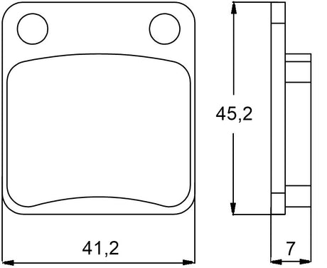 Pastiglie freno per Honda, Kawasaki, Suzuki, Yamaha marca Accossato codice AGPA88