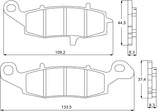 Pastiglie freno per Kawasaki, Suzuki marca Accossato codice AGPA95