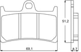 Pastiglie freno per Yamaha marca Accossato codice AGPA97