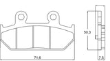 Pastiglie freno per Suzuki marca Accossato codice AGPP109