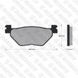 Pastiglie freno per Yamaha marca Accossato codice AGPP121