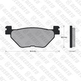 Pastiglie freno per Yamaha marca Accossato codice AGPP121