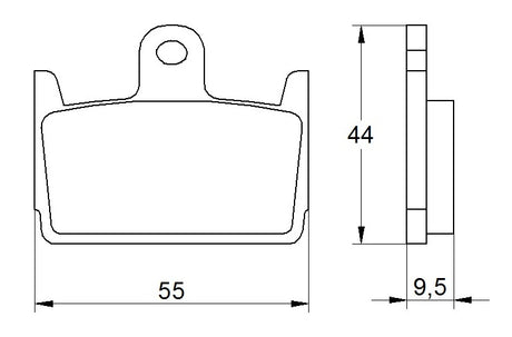 Pastiglie freno per Honda marca Accossato codice AGPP150