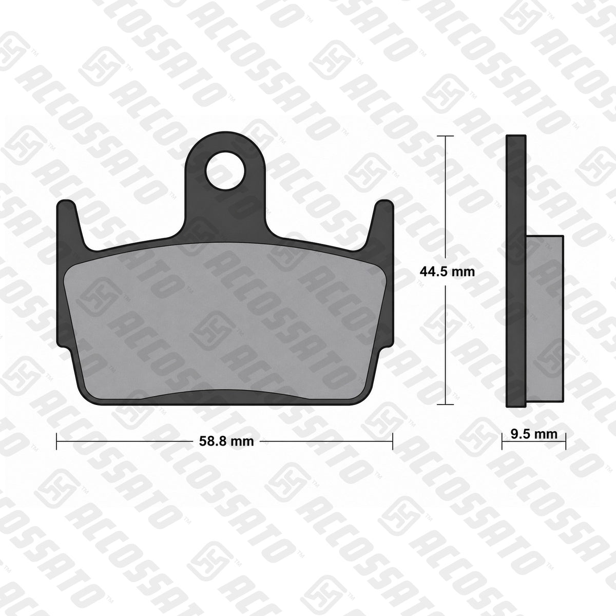 Pastiglie freno per Honda marca Accossato codice AGPP150