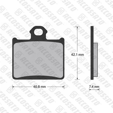 Pastiglie freno per KTM marca Accossato codice AGPP210