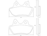 Pastiglie freno per Harley Davidson marca Accossato codice AGPP214