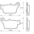 Pastiglie freno per SYM marca Accossato codice AGPP239