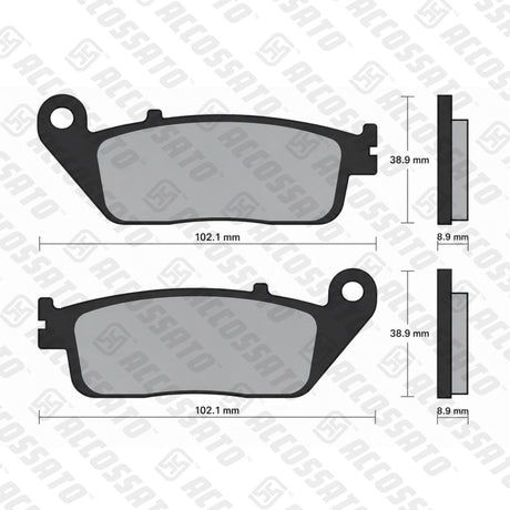 Pastiglie freno per Honda marca Accossato codice AGPP242
