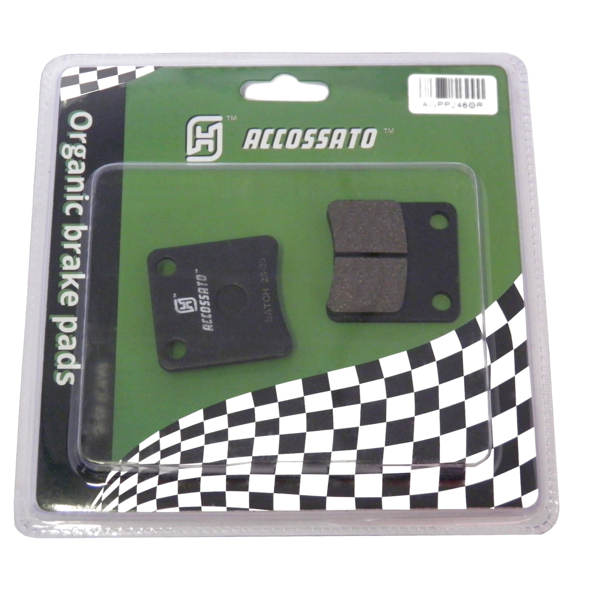 Pastiglie freno per Aprilia, Honda, Piaggio marca Accossato codice AGPP246