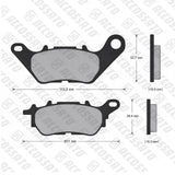 Pastiglie freno per Yamaha marca Accossato codice AGPP254