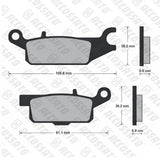 Pastiglie freno per Yamaha marca Accossato codice AGPP256