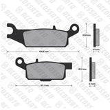 Pastiglie freno per Yamaha marca Accossato codice AGPP257