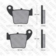 Pastiglie freno per Honda, Suzuki marca Accossato codice AGPP72