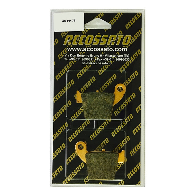 Pastiglie freno per Honda, Suzuki marca Accossato codice AGPP72