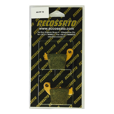 Pastiglie freno per Honda, Suzuki marca Accossato codice AGPP72