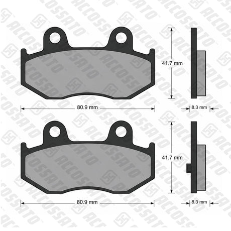 Pastiglie freno per Kawasaki, Suzuki marca Accossato codice AGPP73