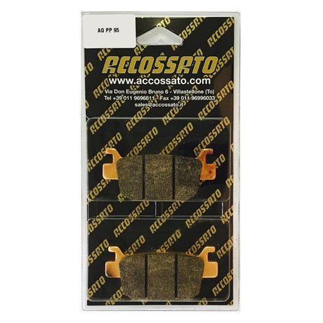 Pastiglie freno per Benelli marca Accossato codice AGPP95