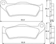 Pastiglie freno per BMW marca Accossato codice AGPP97